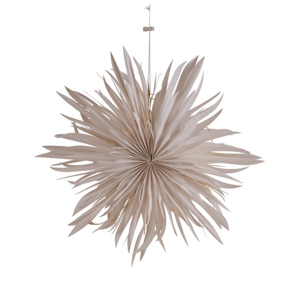 Papirs Stjerne med LED lys - 40 - Cozy Living 