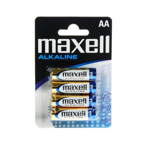 Maxell Alkaline - AA/LR6 - Batteri - 4-pak