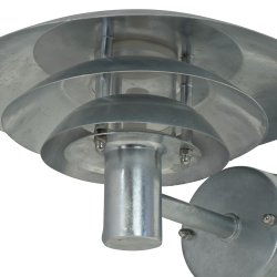 DL25 Vglampe - Udendrs - Galvaniseret Stl - Dyberg Larsen