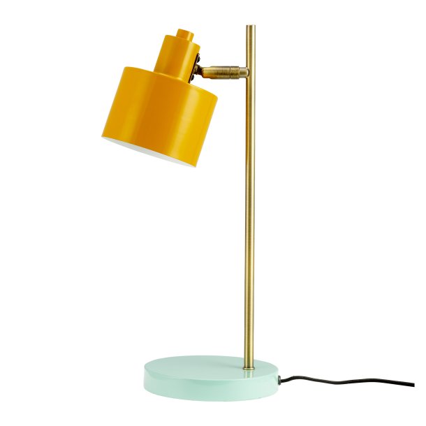 Ocean Bordlampe - Karry/Turkis/Messing - Dyberg Larsen