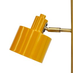 Ocean Gulvlampe - Karry/Turkis/Messing - Dyberg Larsen