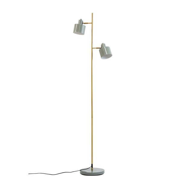 Ocean Gulvlampe - Oliven/Messing - Dyberg Larsen