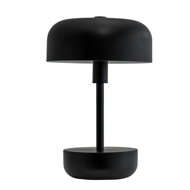 Haipot LED - Genopladelig - Bordlampe - Sort - IP44 - Dyberg Larsen