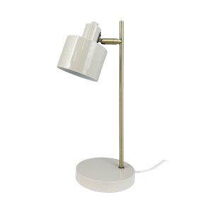 Ocean Bordlampe - Beige/Messing - Dyberg Larsen