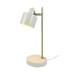 Ocean Bordlampe - Beige/Messing - Dyberg Larsen