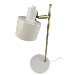 Ocean Bordlampe - Beige/Messing - Dyberg Larsen