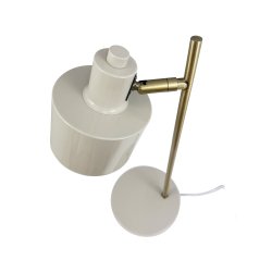 Ocean Bordlampe - Beige/Messing - Dyberg Larsen