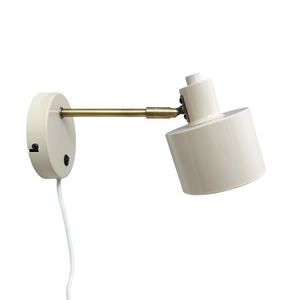 Ocean Vglampe - Beige/Messing - Dyberg Larsen