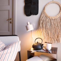 Ocean Vglampe - Beige/Messing - Dyberg Larsen