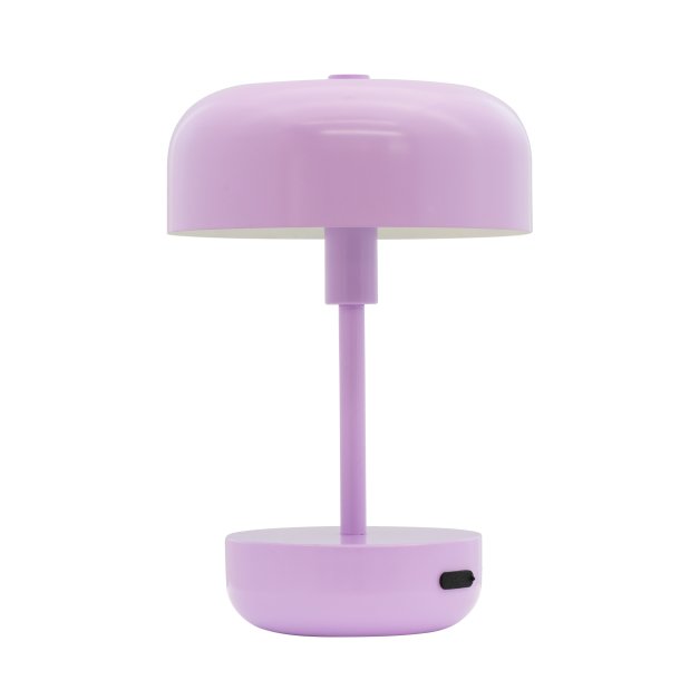 Haipot LED - Genopladelig - Bordlampe - Lilla - IP44 - Dyberg Larsen