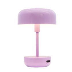 Haipot LED - Genopladelig - Bordlampe - Lilla - IP44 - Dyberg Larsen