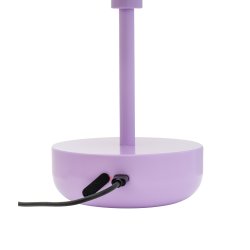 Haipot LED - Genopladelig - Bordlampe - Lilla - IP44 - Dyberg Larsen