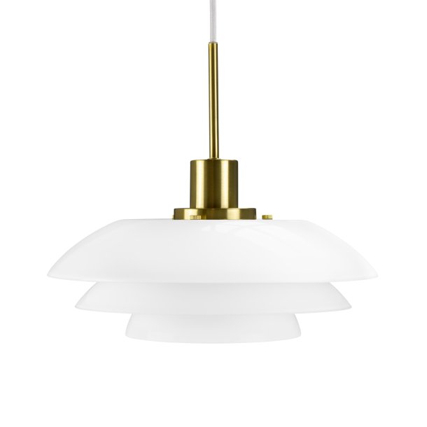 DL31 Pendel - Opal - Messing - Dyberg Larsen
