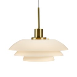 DL31 Pendel - Opal - Messing - Dyberg Larsen