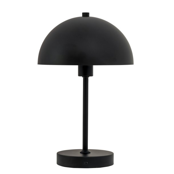 Stockholm Genopladelig Bordlampe - Sort - Dyberg Larsen