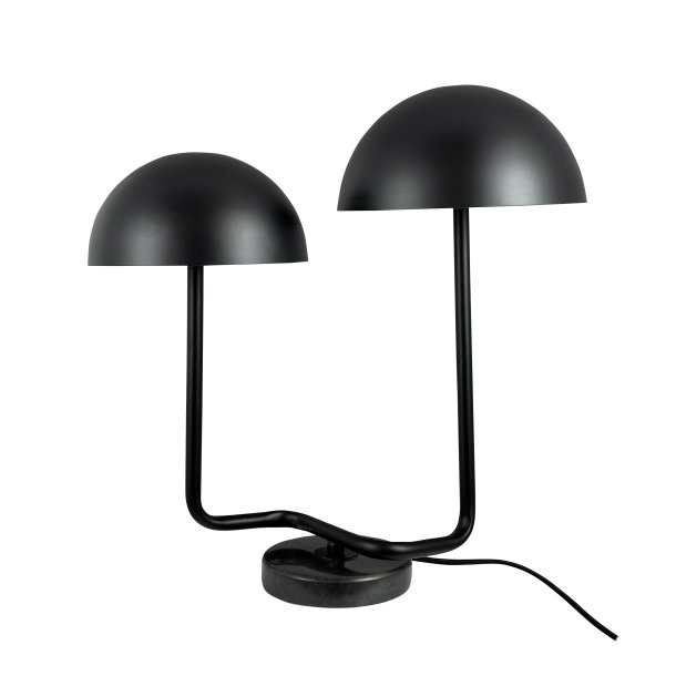 Cluster Bordlampe - Mat Sort - Dyberg Larsen