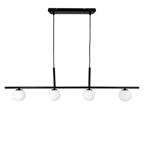 Alice Langpendel - 4 Kupler - Sort/Hvid - Dyberg Larsen