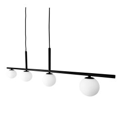 Alice Langpendel - 4 Kupler - Sort/Hvid - Dyberg Larsen