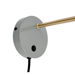 Ocean Vglampe - Oliven/Messing - Dyberg Larsen