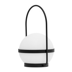 Summer Solar Bordlampe - Genopladelig - 20 - Sort - 3 Trin - Dyberg Larsen