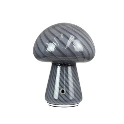 Morkel Mushroom Bordlampe - Genopladelig - Gr - Dyberg Larsen