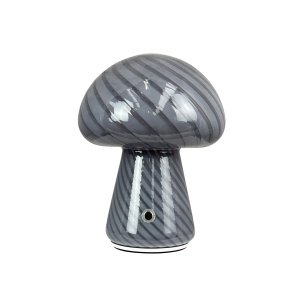 Morkel Mushroom Bordlampe - Genopladelig - Gr - Dyberg Larsen