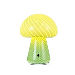 Morkel Mushroom Bordlampe - Genopladelig - Grn - Dyberg Larsen