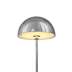 Along Mini Genopladelig Bordlampe - 3-Trin - 2 stk I ske - Krom - Dyberg Larsen