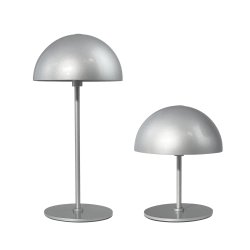 Along Mini Genopladelig Bordlampe - 3-Trin - 2 stk I ske - Slv - Dyberg Larsen