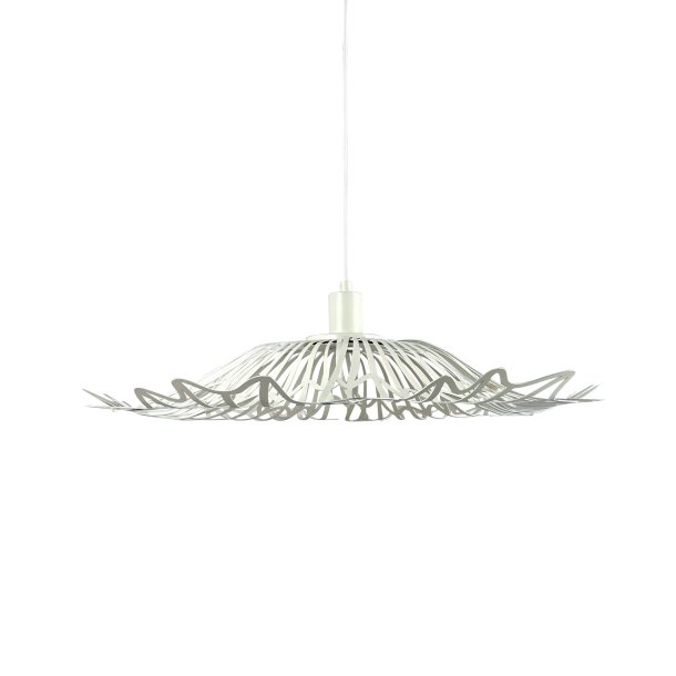 Flora Large Pendel - Perle Hvid - 60 - Dyberg Larsen