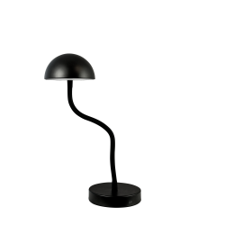 Fonzy LED Bordlampe - Genopladelig - 3-Trin - Sort - Dyberg Larsen