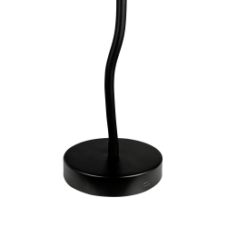 Fonzy LED Bordlampe - Genopladelig - 3-Trin - Sort - Dyberg Larsen