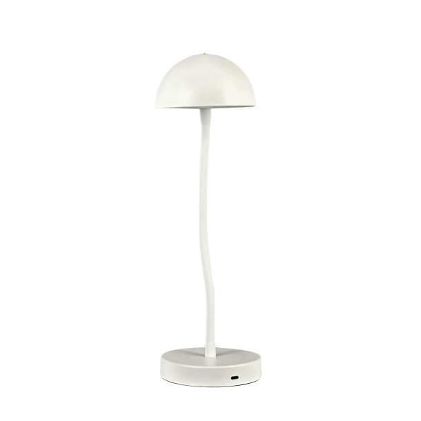 Fonzy LED Bordlampe - Genopladelig - 3-Trin - Hvid - Dyberg Larsen