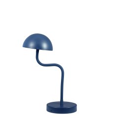 Fonzy LED Bordlampe - Genopladelig - 3-Trin - Indigo Bl� - Dyberg Larsen