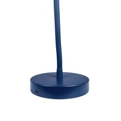 Fonzy LED Bordlampe - Genopladelig - 3-Trin - Indigo Bl� - Dyberg Larsen