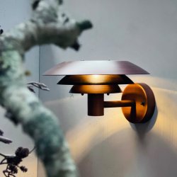 DL25 V�glampe - Udend�rs - Kobber - Dyberg Larsen