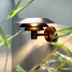 DL25 V�glampe - Udend�rs - Kobber - Dyberg Larsen