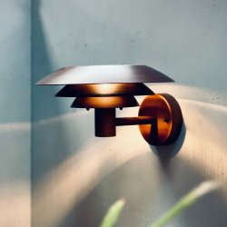 DL25 V�glampe - Udend�rs - Kobber - Dyberg Larsen