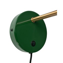 Ocean Vglampe - Mrkegrn/Messing - Dyberg Larsen