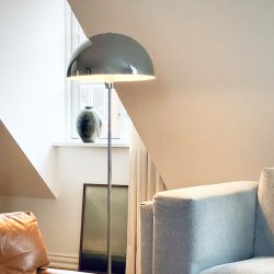 Stockholm Gulvlampe - Krom/Marmor - Dyberg Larsen