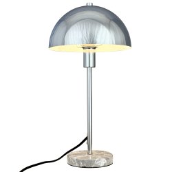 Stockholm Bordlampe - Krom/Marmor - Dyberg Larsen