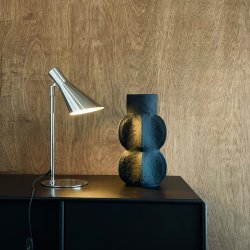 DL12 Mini Bordlampe - Krom - Dyberg Larsen