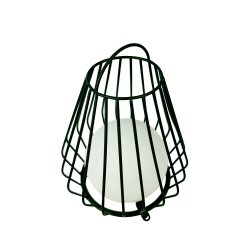 Evesham Lanterne - Lille - Genopladelig - Grn - Udendrs - Dyberg Larsen