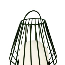 Evesham Lanterne - Lille - Genopladelig - Grn - Udendrs - Dyberg Larsen