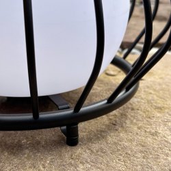 Evesham Lanterne - Mellem - Genopladelig - Sort - Udendrs - Dyberg Larsen