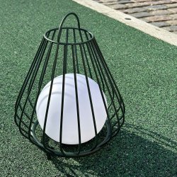 Evesham Lanterne - Mellem - Genopladelig - Grn - Udendrs - Dyberg Larsen