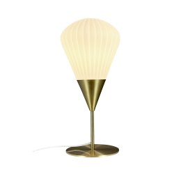 Ballon Bordlampe - Opal/Messing - 21 - Dyberg Larsen