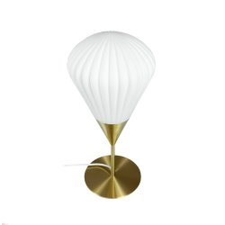 Ballon Bordlampe - Opal/Messing - 21 - Dyberg Larsen