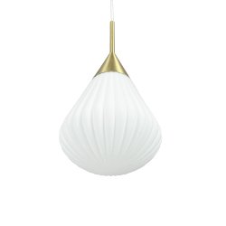 Ballon Pendel - Opal/Messing - �21 - Dyberg Larsen