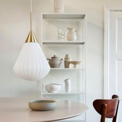 Ballon Pendel - Opal/Messing - �33 - Dyberg Larsen